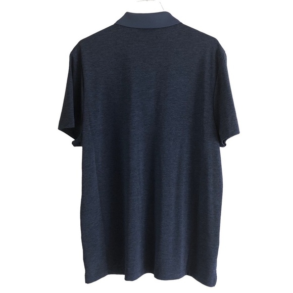 Perry Ellis Short Sleeve Polo Shirt Blue Size XL - Picture 2 of 11